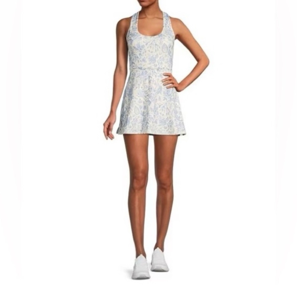 ANTONIO MELANI White and Blue active dress